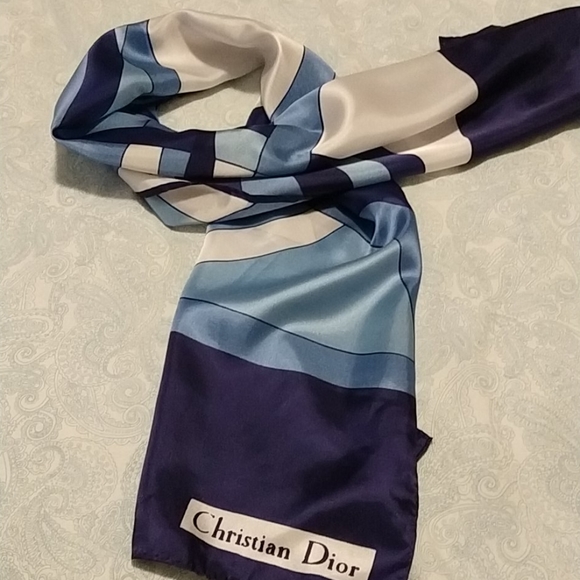 Original Christian Dior scarf geometric modern - Picture 9 of 15